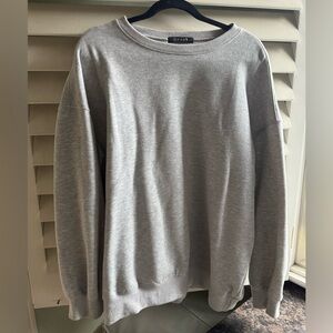 Amazon Efan oversized grey crewneck sweater